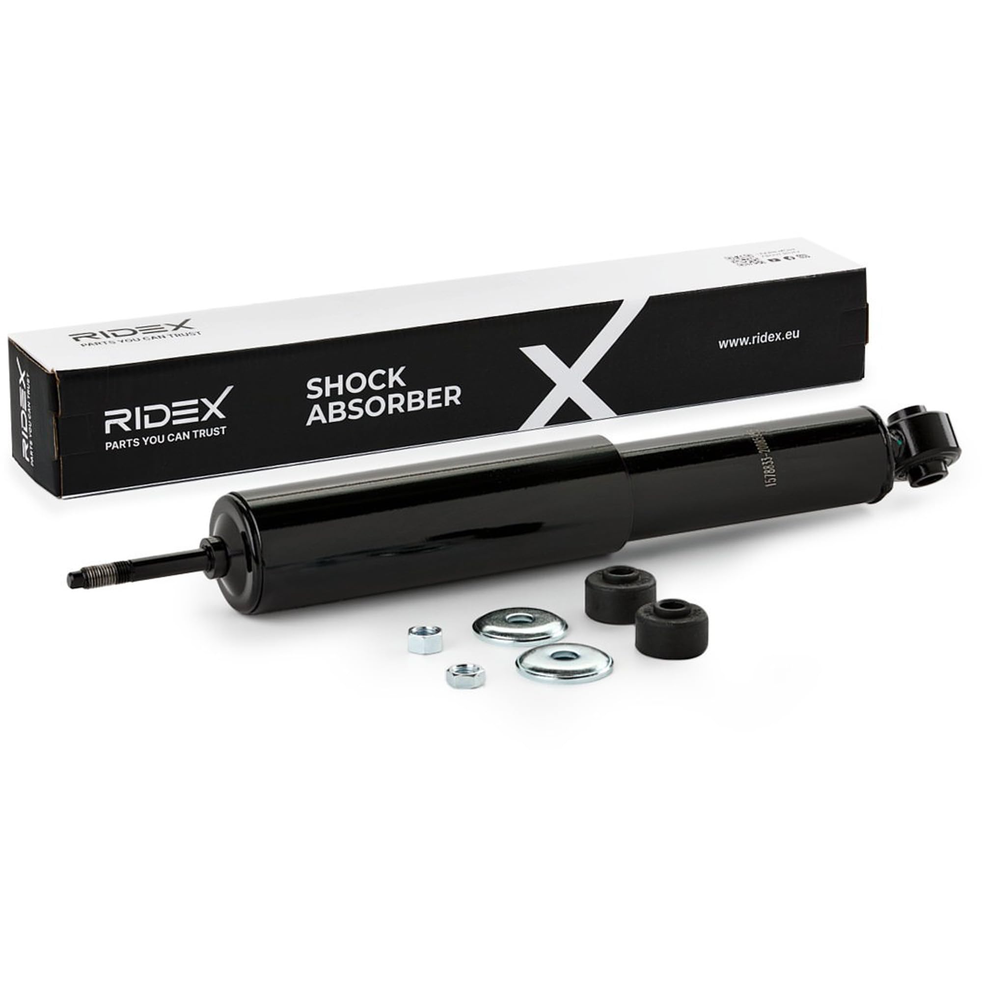 RIDEX 854S19070, 2 szt Amortyzator zestaw przód Kompatybilny z MITSUBISHI Pajero Sport I SUV K7, K9 PAJERO CLASSIC V2W PAJERO II Canvas Top V2W, V4W PAJERO III V7W, V6W Pajero Sport Van I K90