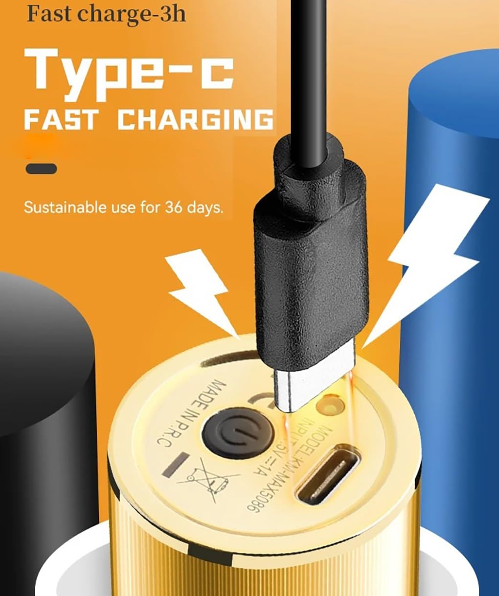Type-C fast charging port on the T9 Hair Trimmer