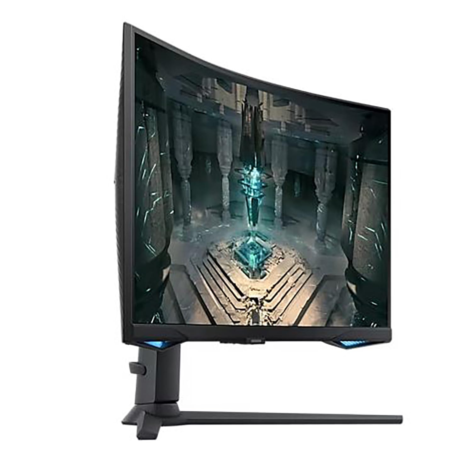 Monitor 27 cali LS27BG650EUXEN VA 2560x1440 16:9 2xHDMI/1xDP/LAN(RJ45)/2xUSB3.0 1ms(GTG) WiFi/BT gÅ‚oÅ›niki zakrzywiony HAS+PIV 240Hz SMART Gaming 2Yd2d, Nero