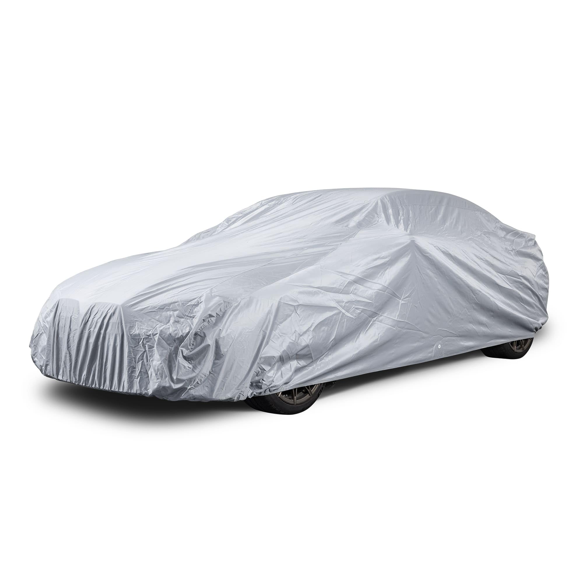 Car Covers Weatherproof Light Car Cover for Sedans & Large Coupes – Size CA04 – All-Weather Protection, Scratch-Resistant – Full Exterior Outdoor Cover, Must-Have Automobile Accessories