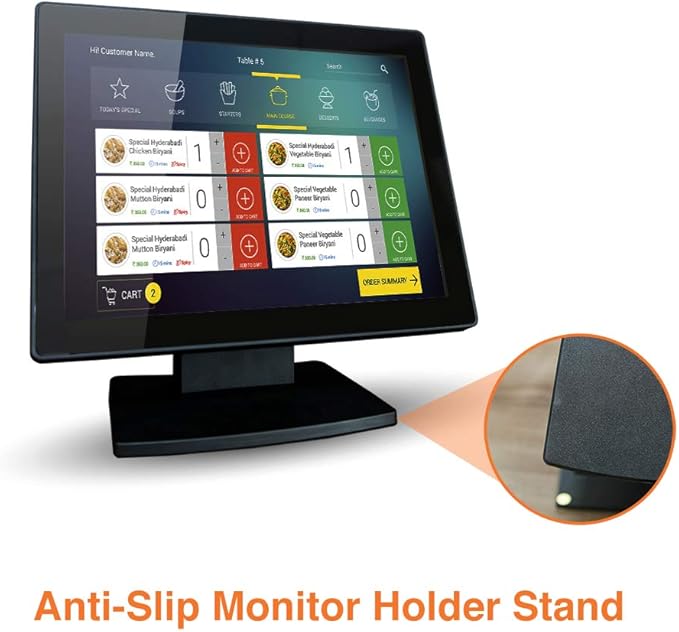 Monitor Táctil de 12 Pulgadas con Resolución XGA y Diseño Plano miniatura 5