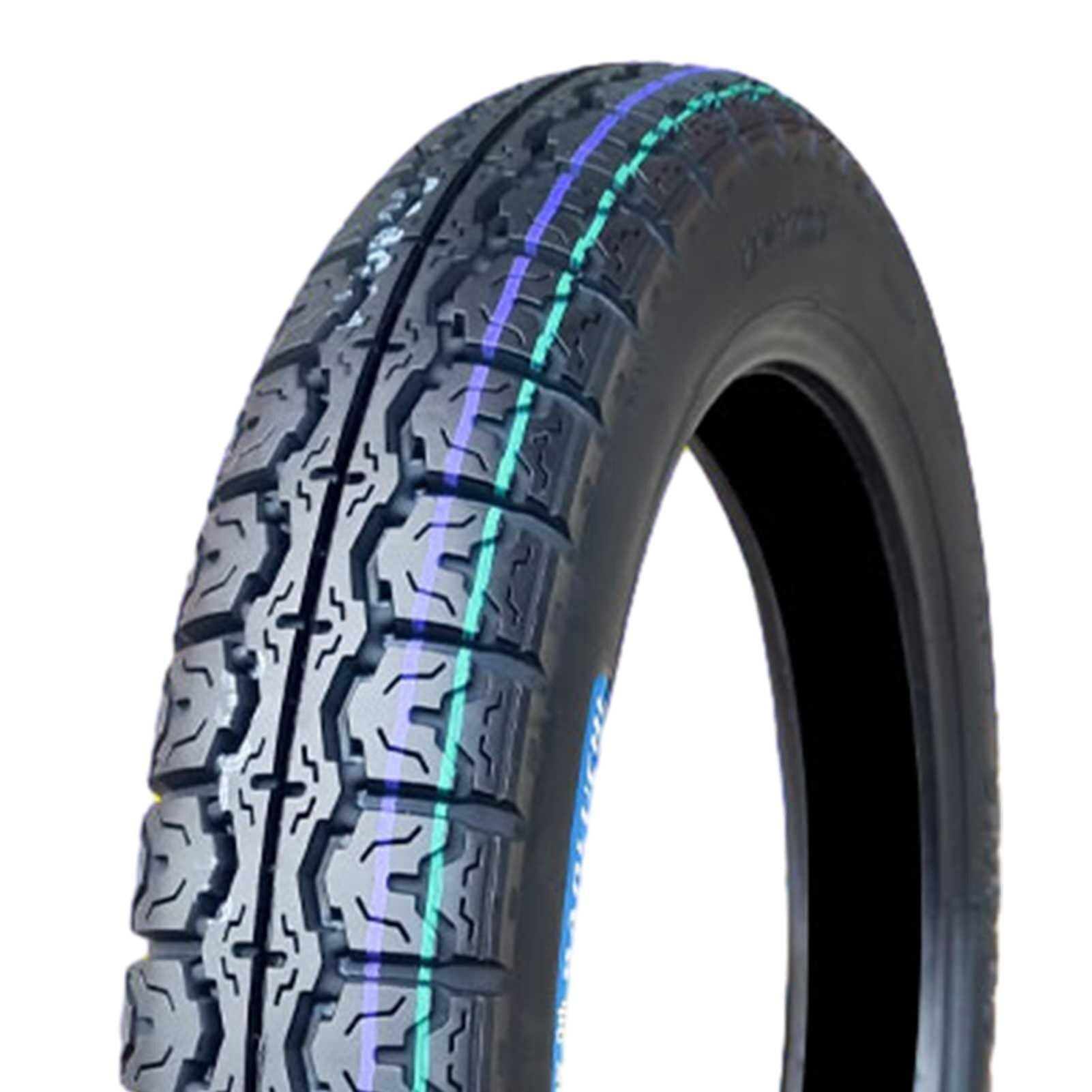 3.00-16 Opona Drogowa do Hulajnogi Przednia lub Tylnia, 3.00x16 Opona Terenowa do Minimoto, Wzór Uniwersalny, 43P 225KPA, Typ z Dętką