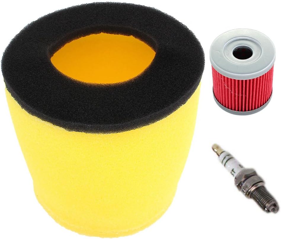 SPM Air Filter Oil Filter Spark Plug for Suzuki Eiger King Quad 400 Quadsport Z400 Vinson 500 LTA400 LTA400F LTF400 LTF400F LTZ400 LTZ400Z LTA500F