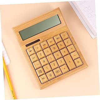 HONMEET Calculadoras De Escritório Computadores Ti Calculadora Calculadora De Número De Verificação Calculadora Eletrônica Portátil Calculadora Solar Computador Portátil Calculadora De