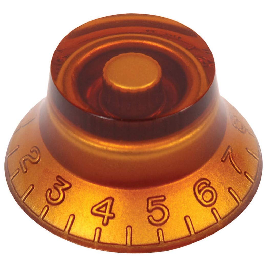 GT BELL KNOBS- AMBER SET/2