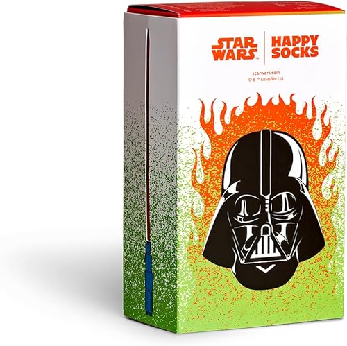 Happy Socks Star Wars Limited Edition Crew Socks, Gift Boxes for Men and Women - made with Sustainable Cotton
