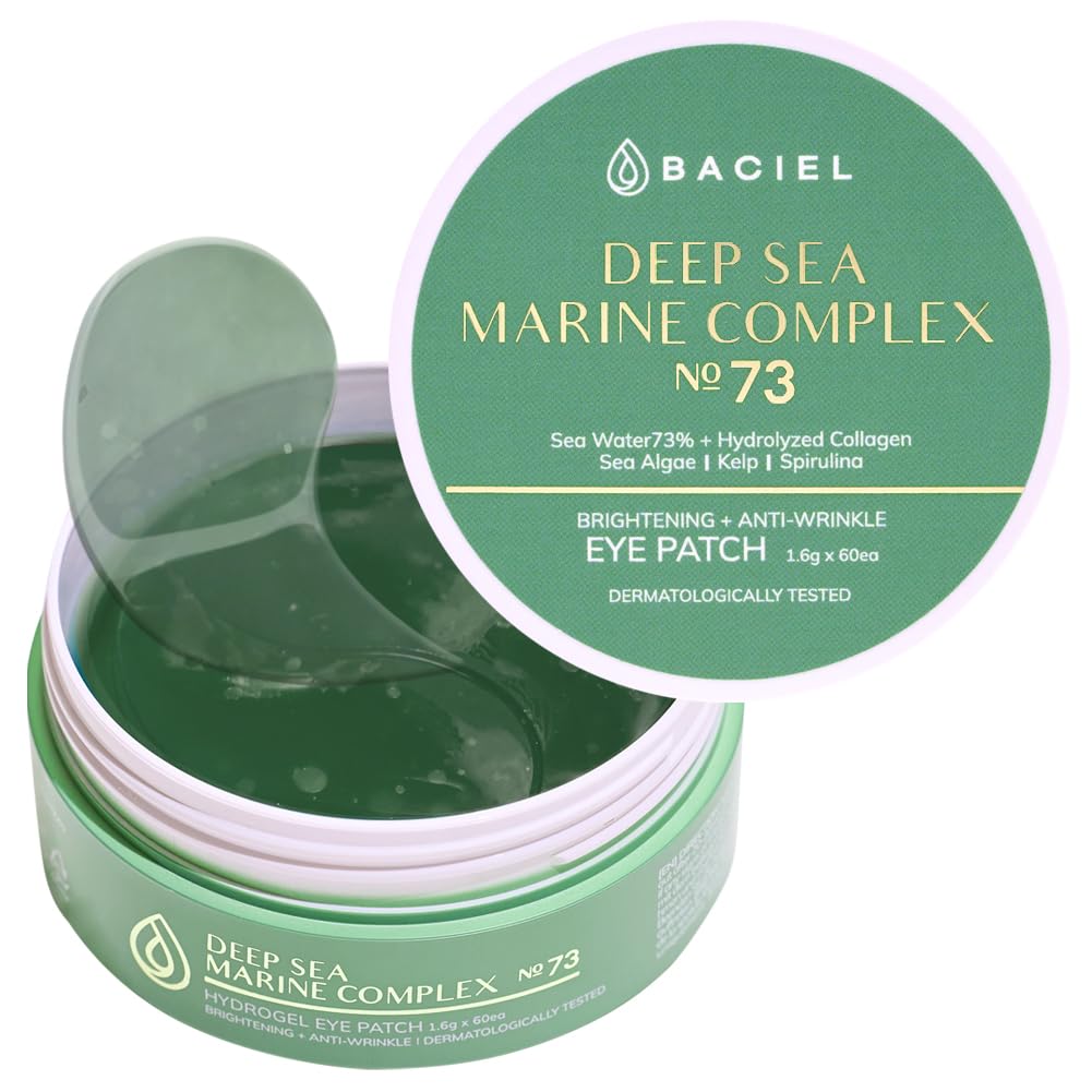 BACIEL - Marine Collagen Under Eye Hydrogel mask for Dark circles, Wrinkle and Puffiness (puffy eyes) | Korean Skincare