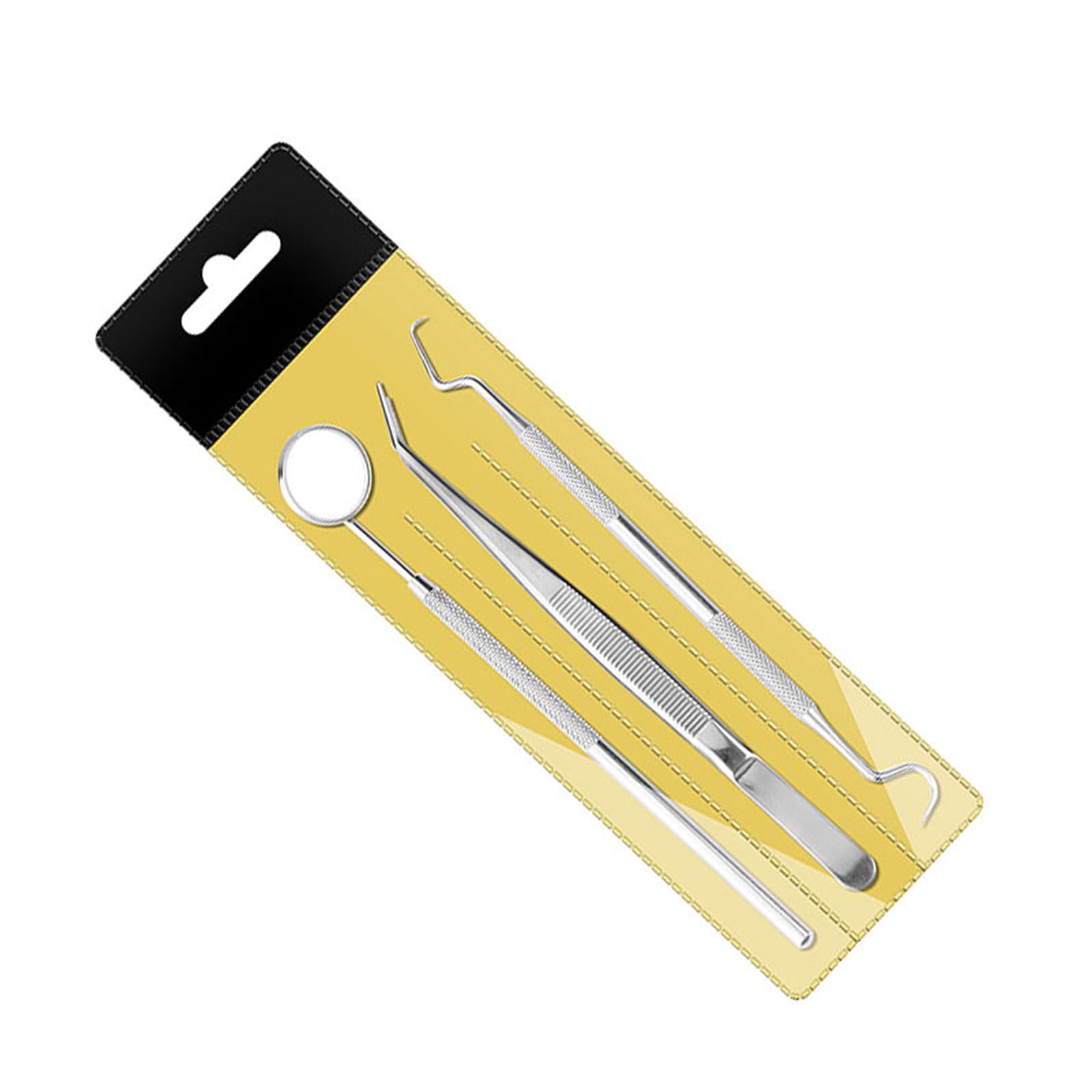 Plaque Remover Teeth Cleaning Tool 3 pcs Tools kit Hygiene kit for Teeth Cleaning Plaque Remover Teeth Cleaning