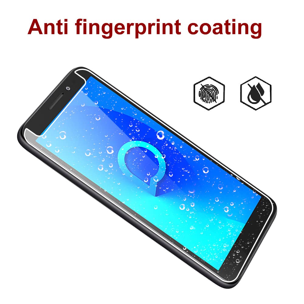 VacFun 2 Pezzi Pellicola Protettiva Posteriore - Nero, compatibile con Alcatel 1T 10 10.1 (Non Vetro Temperato Protezioni Schermo Cover Custodia) Back Film Protettivo