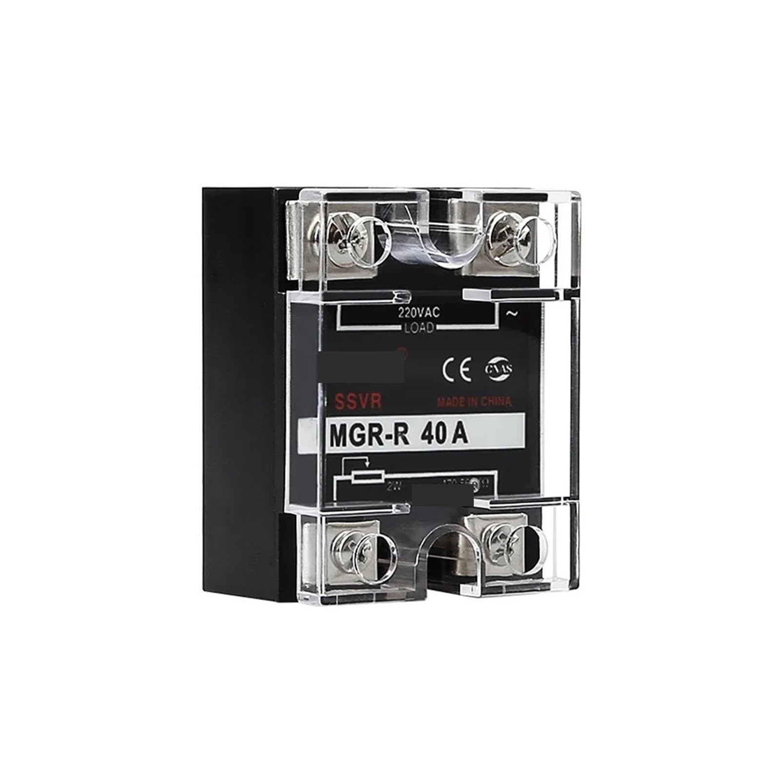 JJHQOKYNA JGX-1 220V Single-Phase Solid-State Voltage Regulator Relay Module 25 40VA(MGR-R 60A)