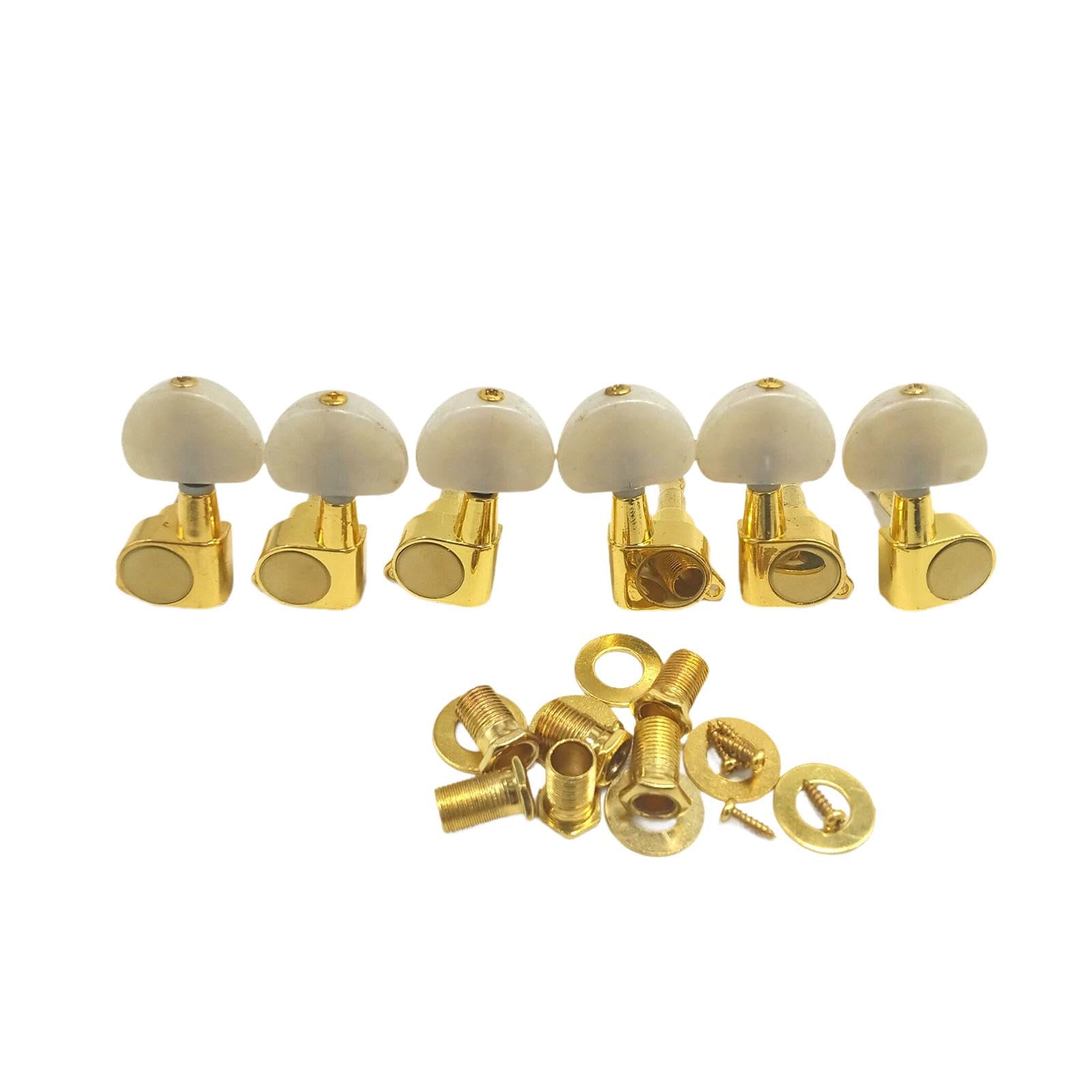Guitar String Tuning Pegs Closed Replacement Accessories Compact Tuning Keys-image-0