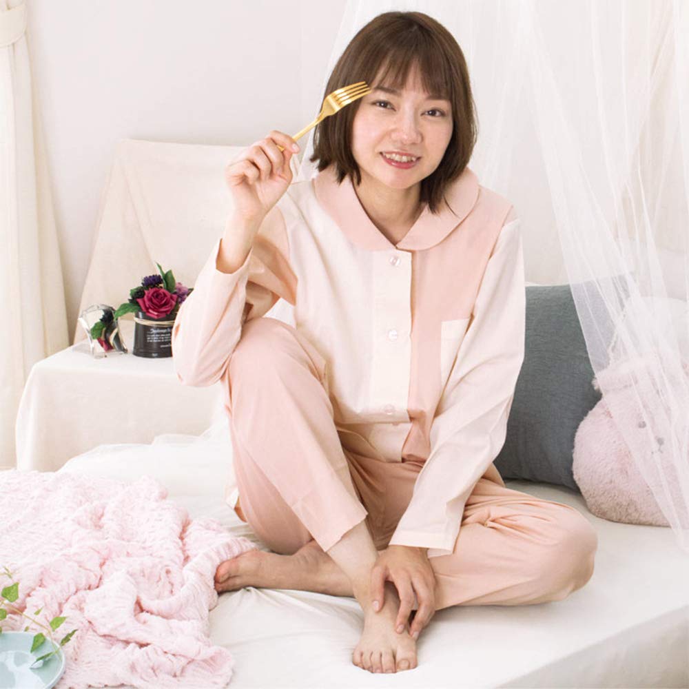 Amazon | [ロマンス小杉] パジャマ レディース 長袖 かわいい