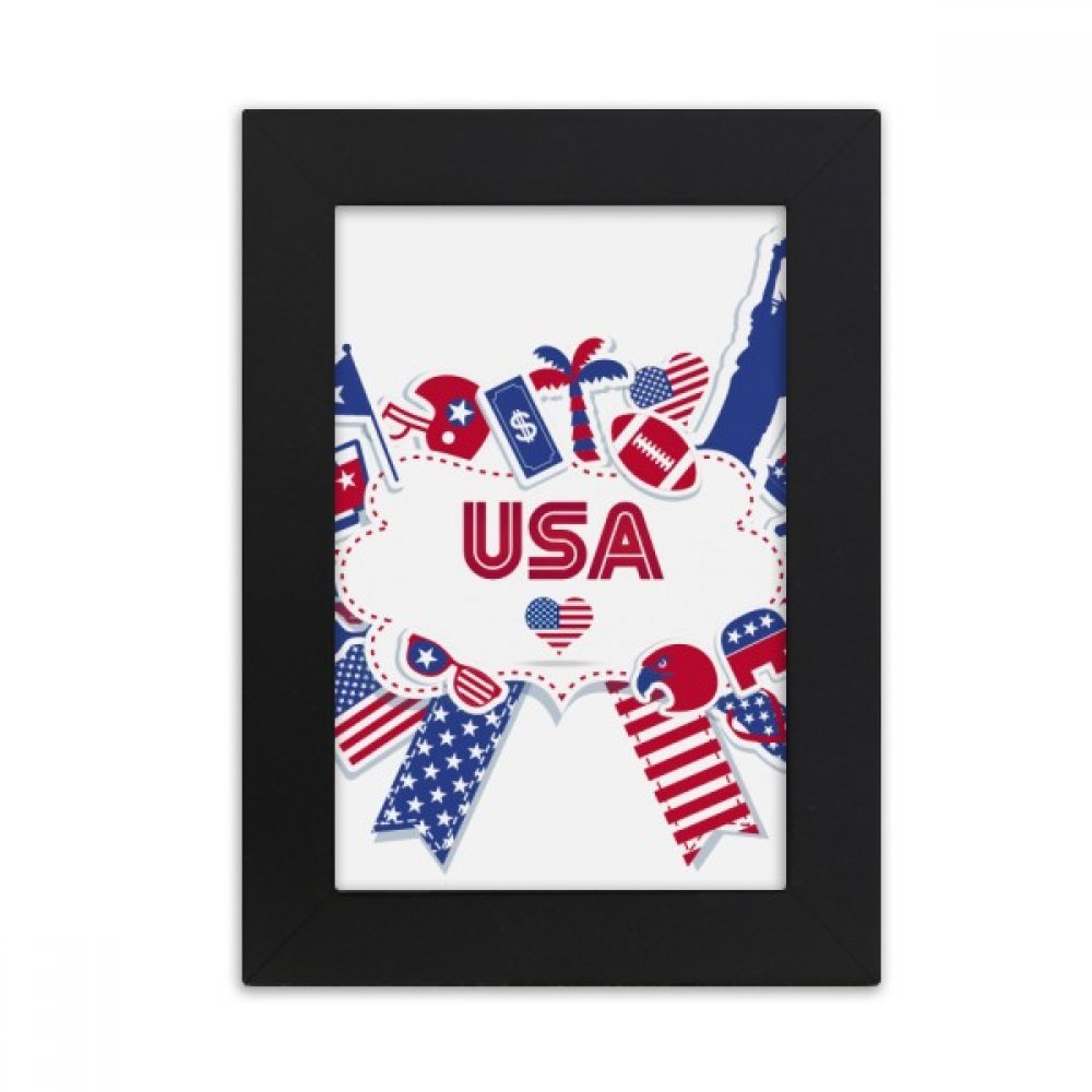 Photo Frame USA Bureau pour Valoriser vos Photos de Voyage Terne 4x6 Pouces