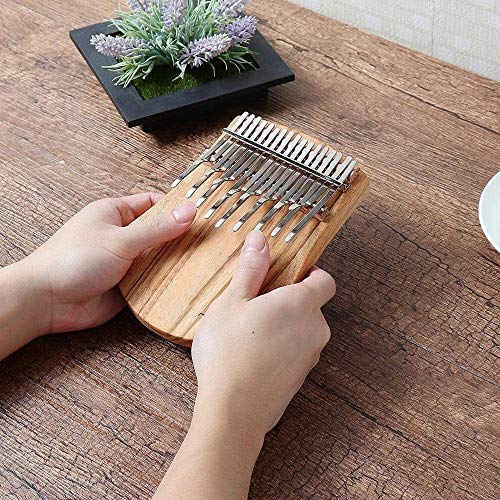 ZYF Kalimba Pouce Piano Piano de Bois Portable Piano 17 clés Kalimba Camphorwoodwn Thumb Piano Doigt avec Tuning Marteau… - Les Beatles, Paul McCartney, John Lennon, RIngo Starr, George Harrison ZYF Kalimba Pouce Piano Piano de Bois Portable Piano 17 clés Kalimba Camphorwoodwn Thumb Piano Doigt avec Tuning Marteau… – Image 4