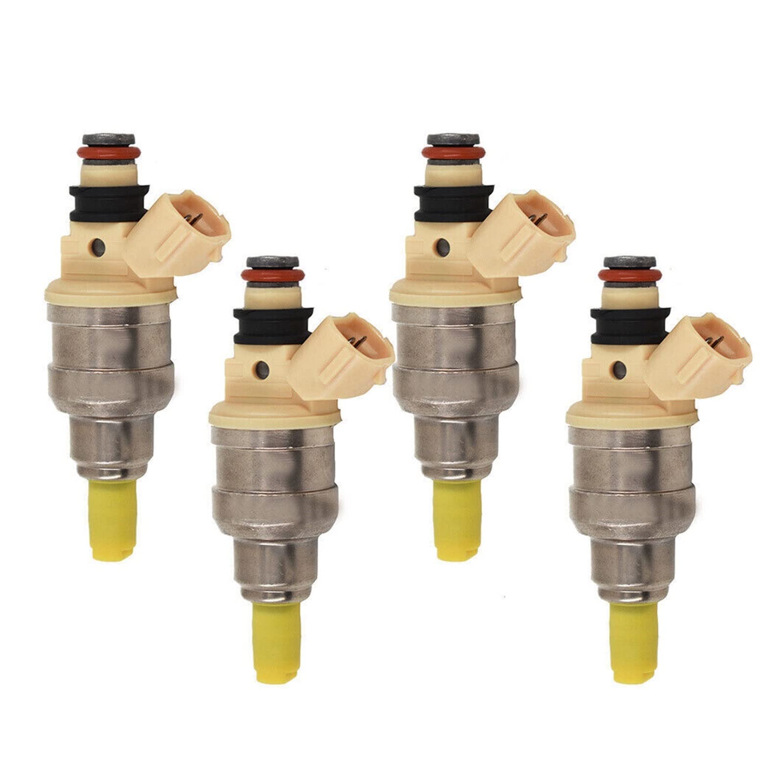Injecteurs de carburant 4 pièces compatibles avec Suzuki 92-98 Sidekick Tracker X-90 96-98 1.6L INP-470 INP470 5710-58B00 195500-2400 96068643