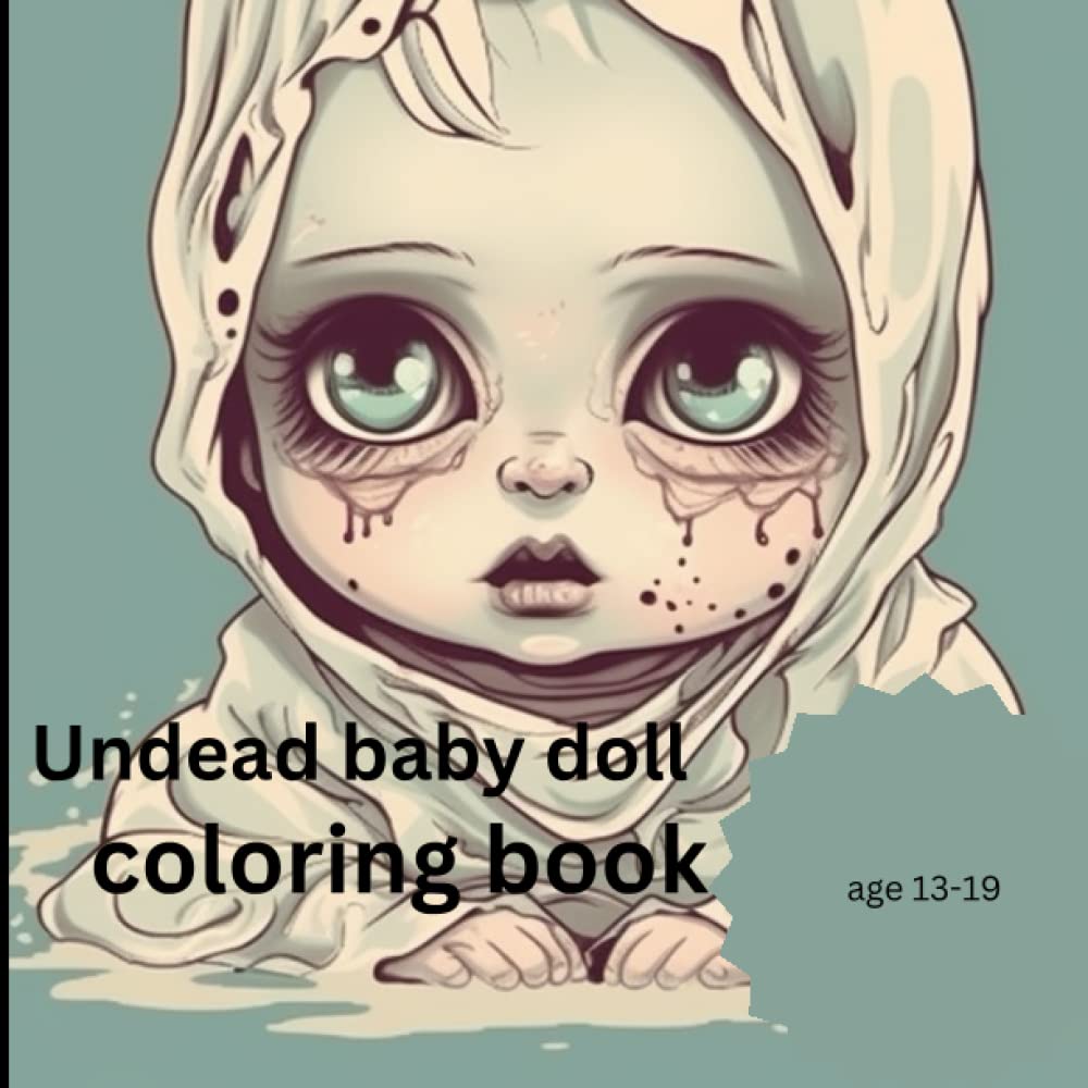 Independently published Undead baby doll coloring book