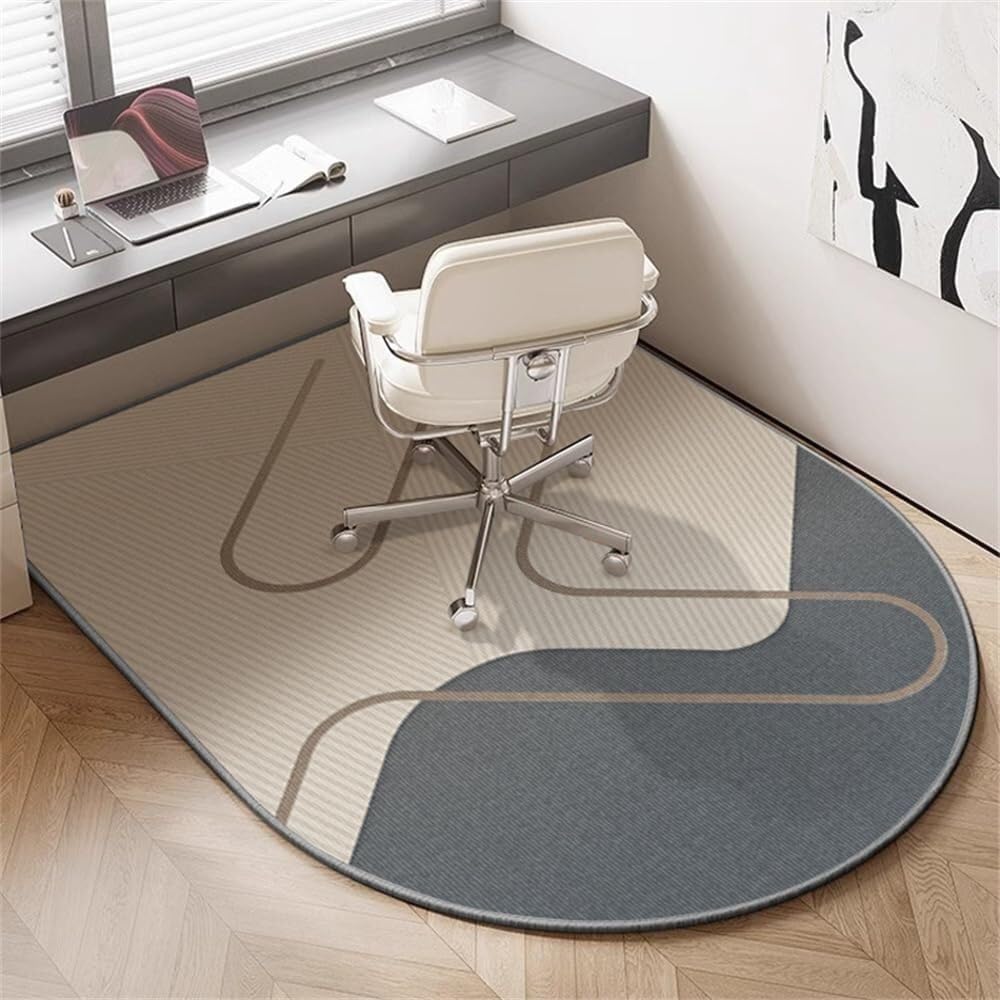SSDDLZEQ Premium durable range Multifunctional Protective Mat For Modern Computer Gaming Chairs(Paper Clip,100x120cm)