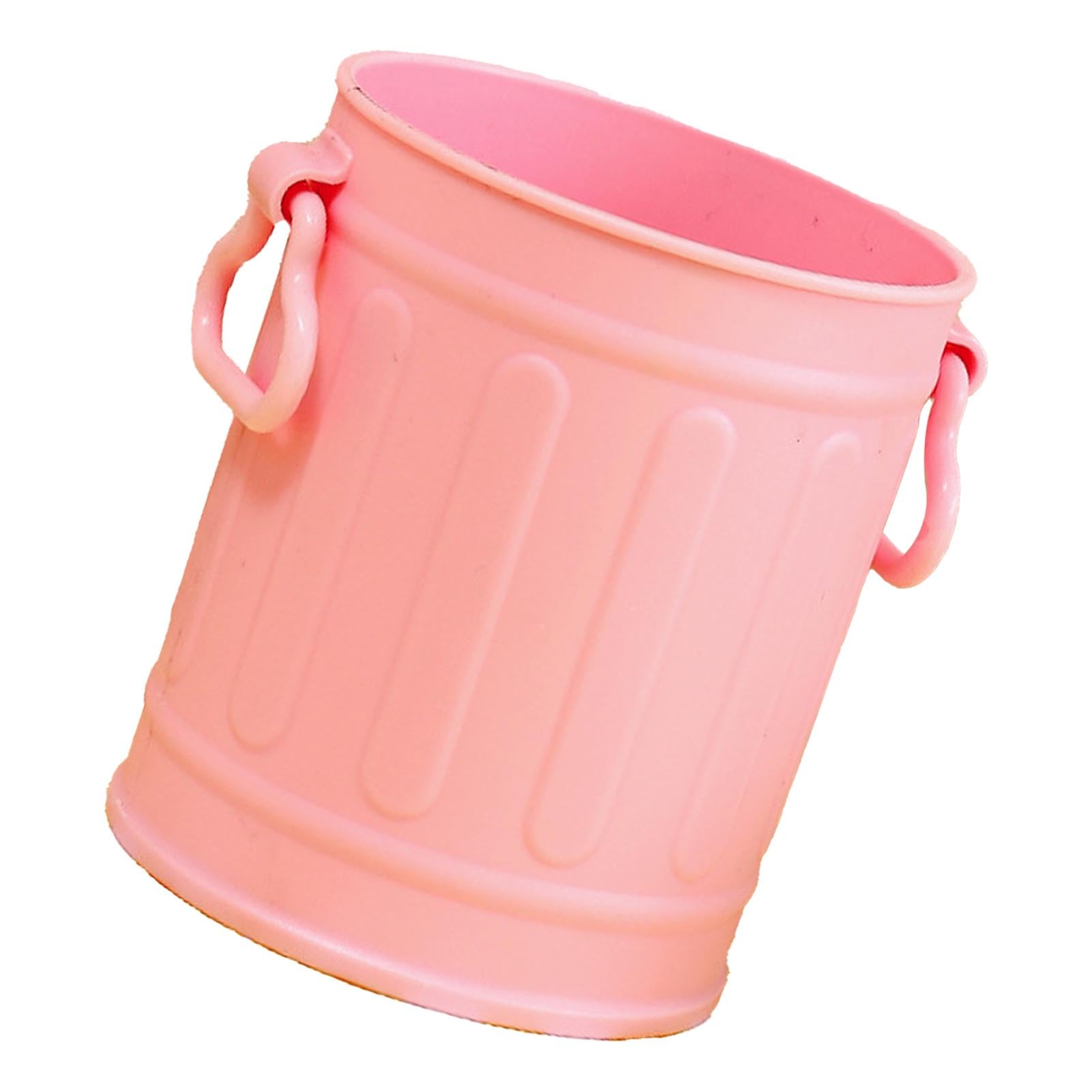 Alomejor Simpatico Contenitore Versatile per Matite per L'organizzazione di Cancelleria, Portapennarelli Compatto per Toeletta da Scrivania, 1,8 Once (PINK)