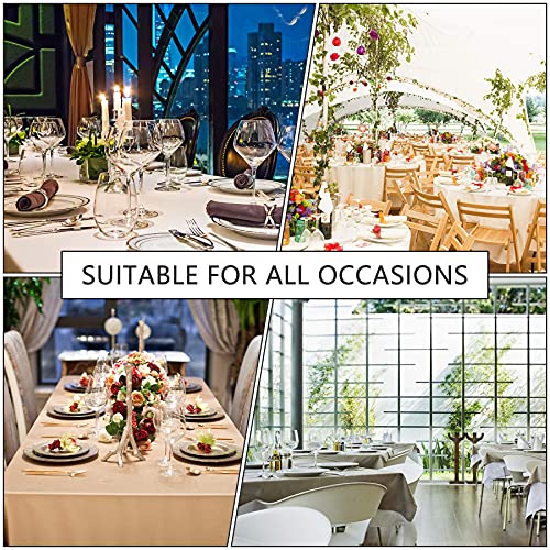 M Morefeel Artlavie Reflective Textured Rectangle Tablecloth Geometry Modern Waterproof Wrinkle-Free Washable 60X84 Inch Polyester Table Cloth For Dining Outdoor Party Wedding, Gray #TOP7