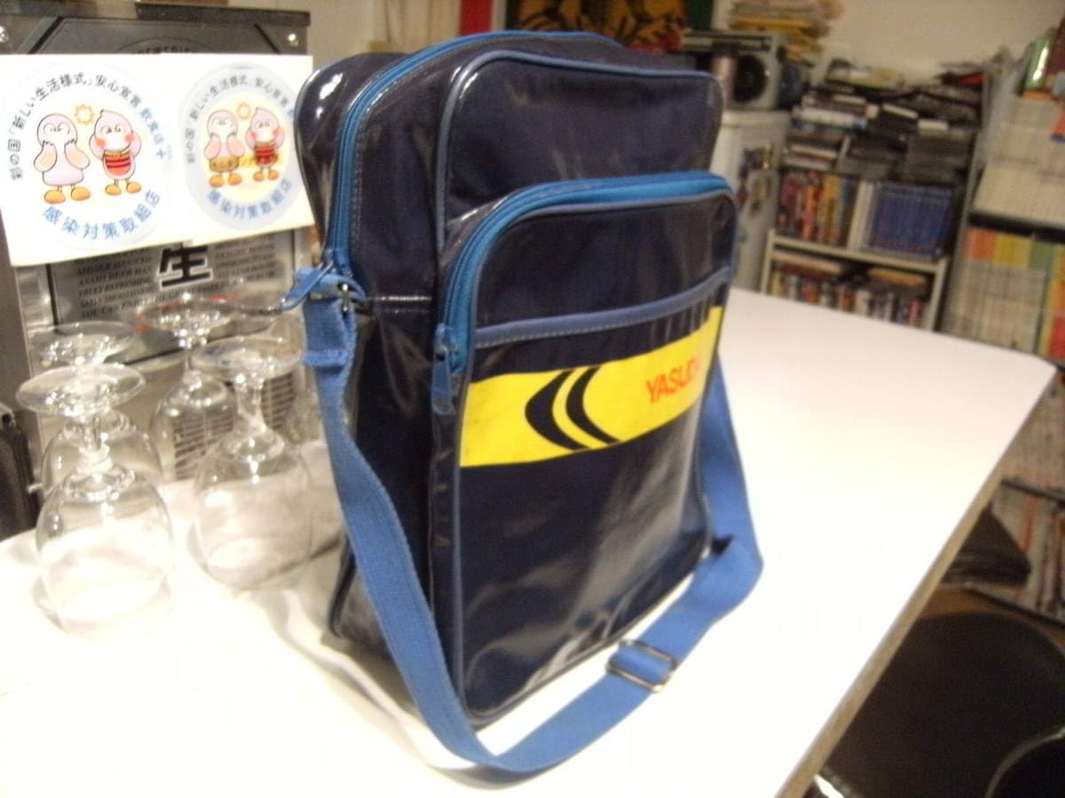 Amazon.co.jp: 日本製80年代 YASUDA ヤスダ エナメル ショルダーバッグ 