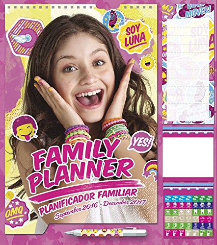Grupo Erik Editores, S.L. - Planificador familiar 2016/2017 soy luna disney grupo erik rosa y amarillo