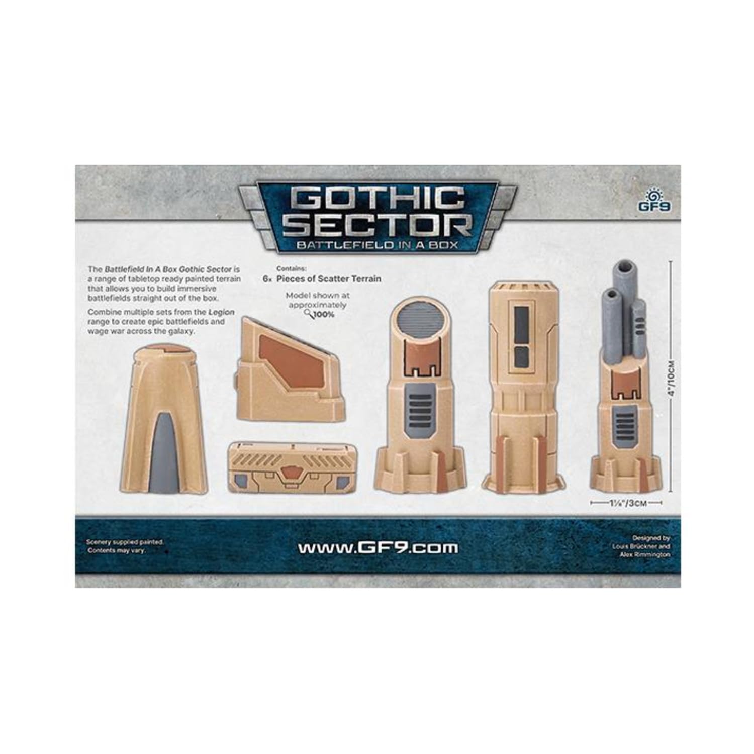 Gale Force Nine - Battlefield in A Box - United Frontier - Scatter Terrain