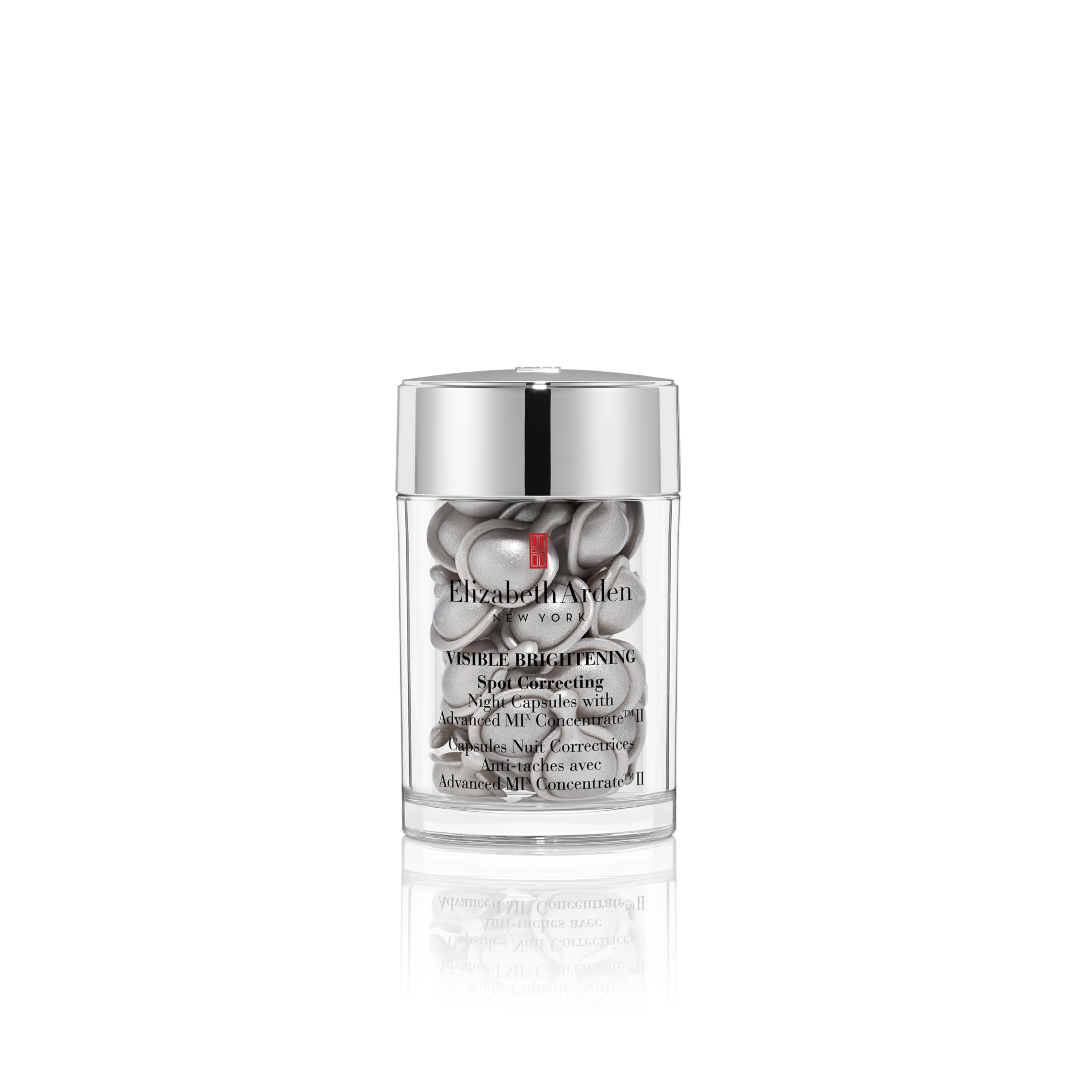 Elizabeth Arden, Visible Brightening Capsules Sérum Correctrices Anti-taches Booster d’Éclat, Serum visage, Soin skincare anti taches brunes, Lisse le teint, Eclat