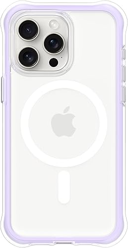 Miniatura 24 de ORNARTO Air Case para iPhone 16 Pro Max Transparente, Compatible con MagSafe, Funda de Protección contra Caídas de Grado Militar con Air-Pink