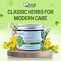 Vista 8 de Four Elements 4E ¡Mira! Crema tonificante para venas, cuidado de la piel orgánico certificado con castaño de indias y cola Gotu, 2 onzas