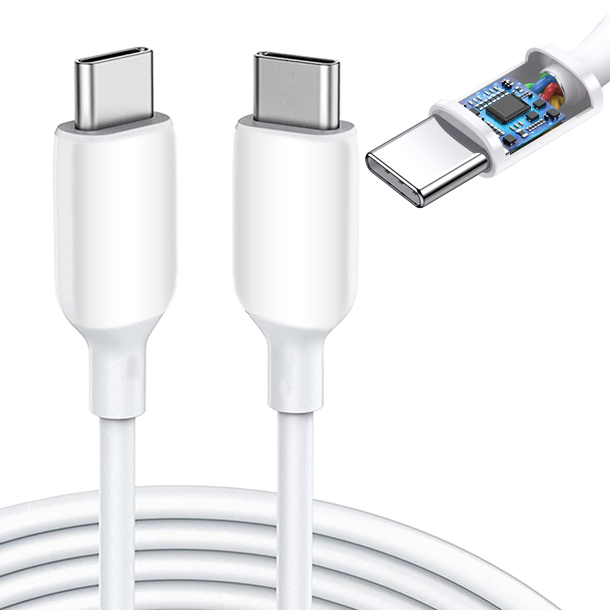 Usb C Lightning Cable 1M Iphone Fast Charger Cable Fast Charger Cable Usb-C To Lightning Cable Supports Power Delivery, Usb C To Lightning Cables For Iphone 13 Pro 12 Pro 12 11 X Tablets, Airpods…