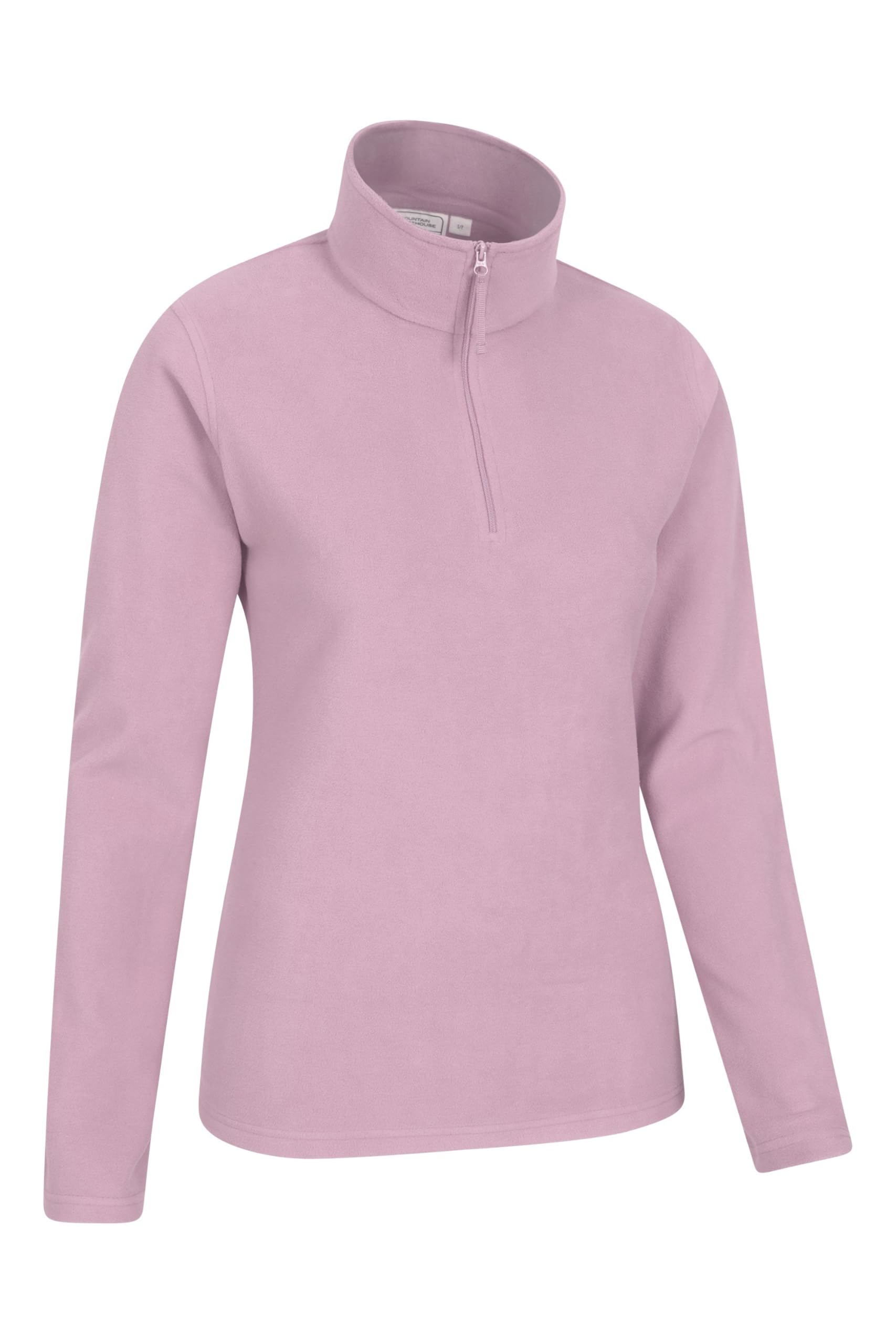 Mountain Warehouse Camber Half Zip Women's Fleece - Lightweight, Warm & Cosy Half Zip Sweatshirt - Best for Spring Summer, Camping, Outdoors, Travelling & Hiking — view 3