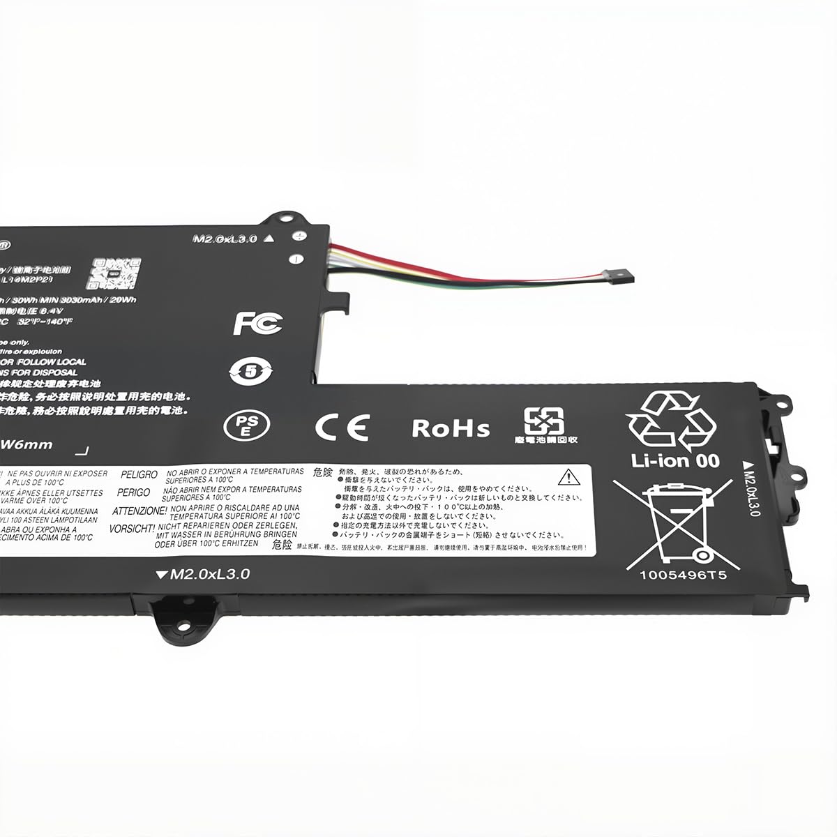 Batterie Ordinateur Portable L14M2P21 L14L2P21 pour ideapad 330S-15ARR 330s-14ikb 320s-14ikb 330S-15IKB 7.4V 4050mAh 30Wh