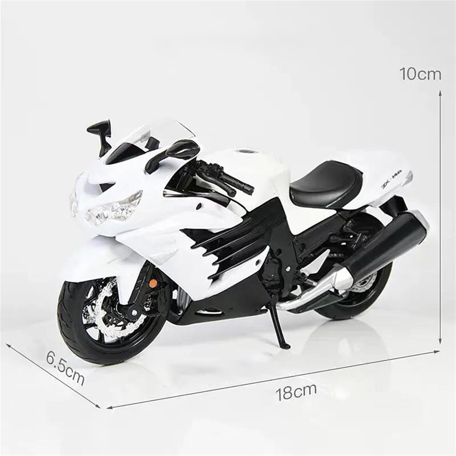 Modello 1:12 Per Kawasaki ZX-14R Modello Di Moto Giocattolo Collezione Auto(No box)