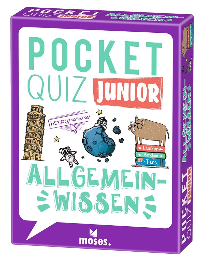 Pocket Quiz junior Allgemeinwissen [German] 9783964551498