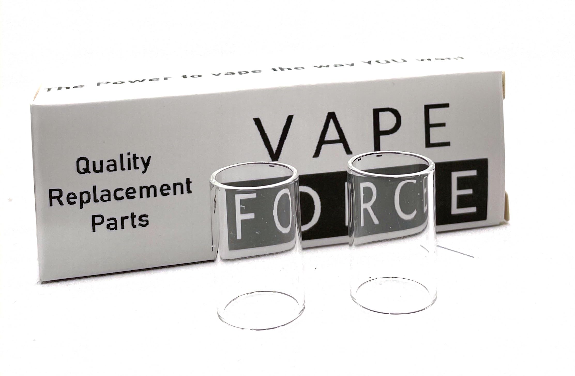 (2-Pack) Replacement Glass Compatible with Justfog Q16 Vape Tank