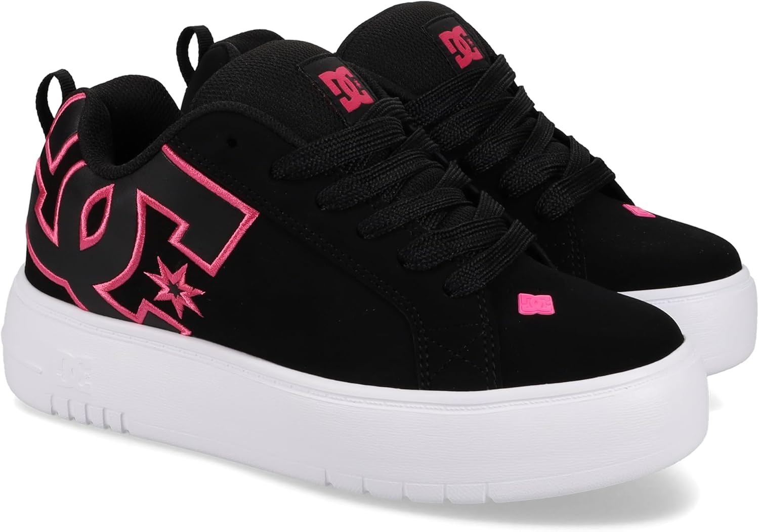 DC Shoes Women's Court Graffik - Platform Comfort