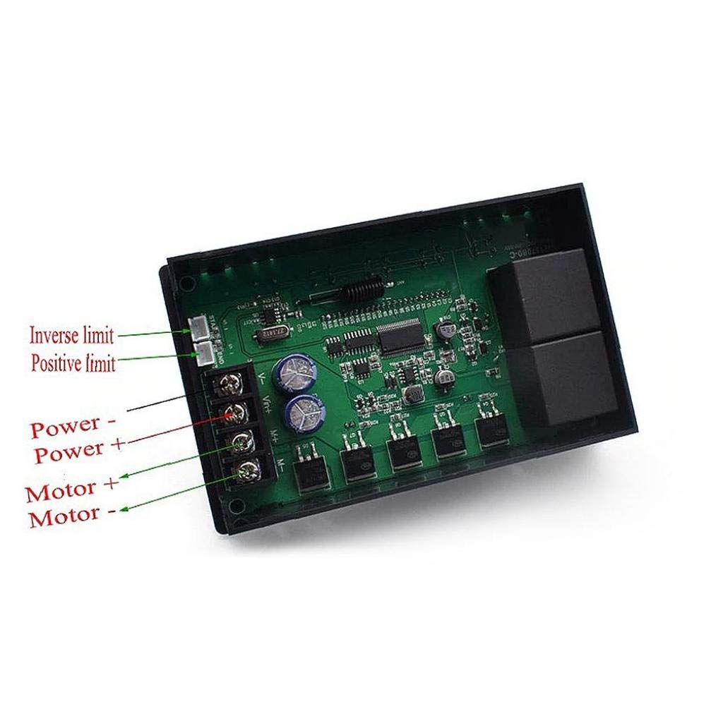 Regolatore Di Velocità PWM 60A DC 10-55V Con Telecomando E Display LCD