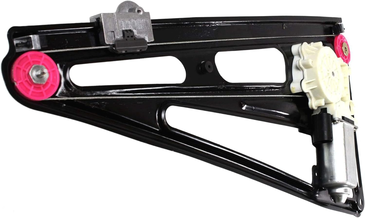 JC Whitney Window Regulator Compatible with 1994-2001 BMW 750iL, 1994-1995, 1997-2001 740i, 740iL Except Anti-Theft Glass, with Insulated Glass with Motor Rear, Passenger Side BM1551104 JB491709