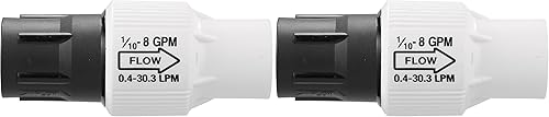 Orbit 67743 3/4" FPT 25 PSI Regulador de presión profesional (paquete de 2)
