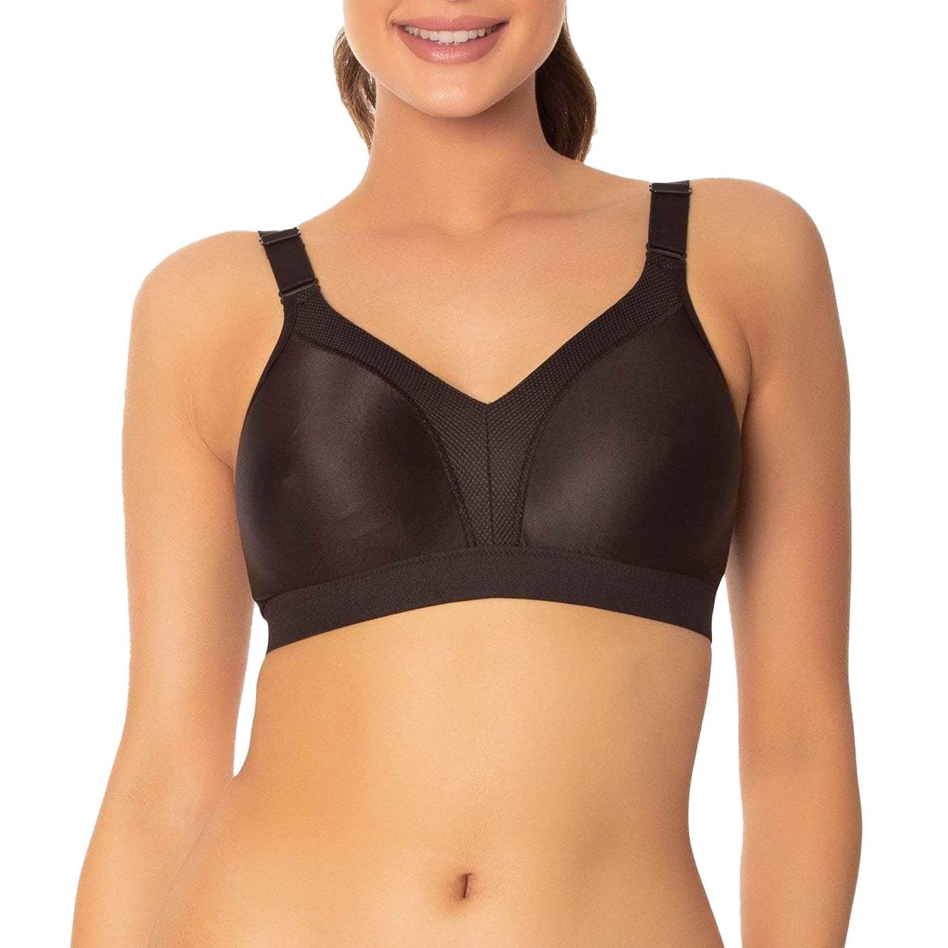 Triumph Women's Triaction Wellness N, Sports bra non-wired, BLACK