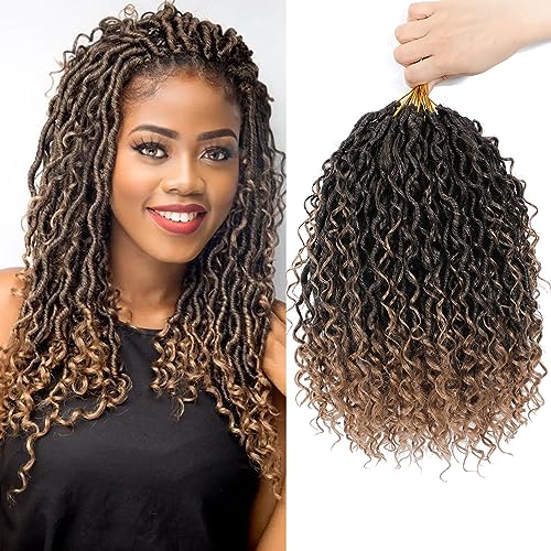 Image of 8 Packs Crochet Hair for Black women, Goddess Locs Crochet Hair