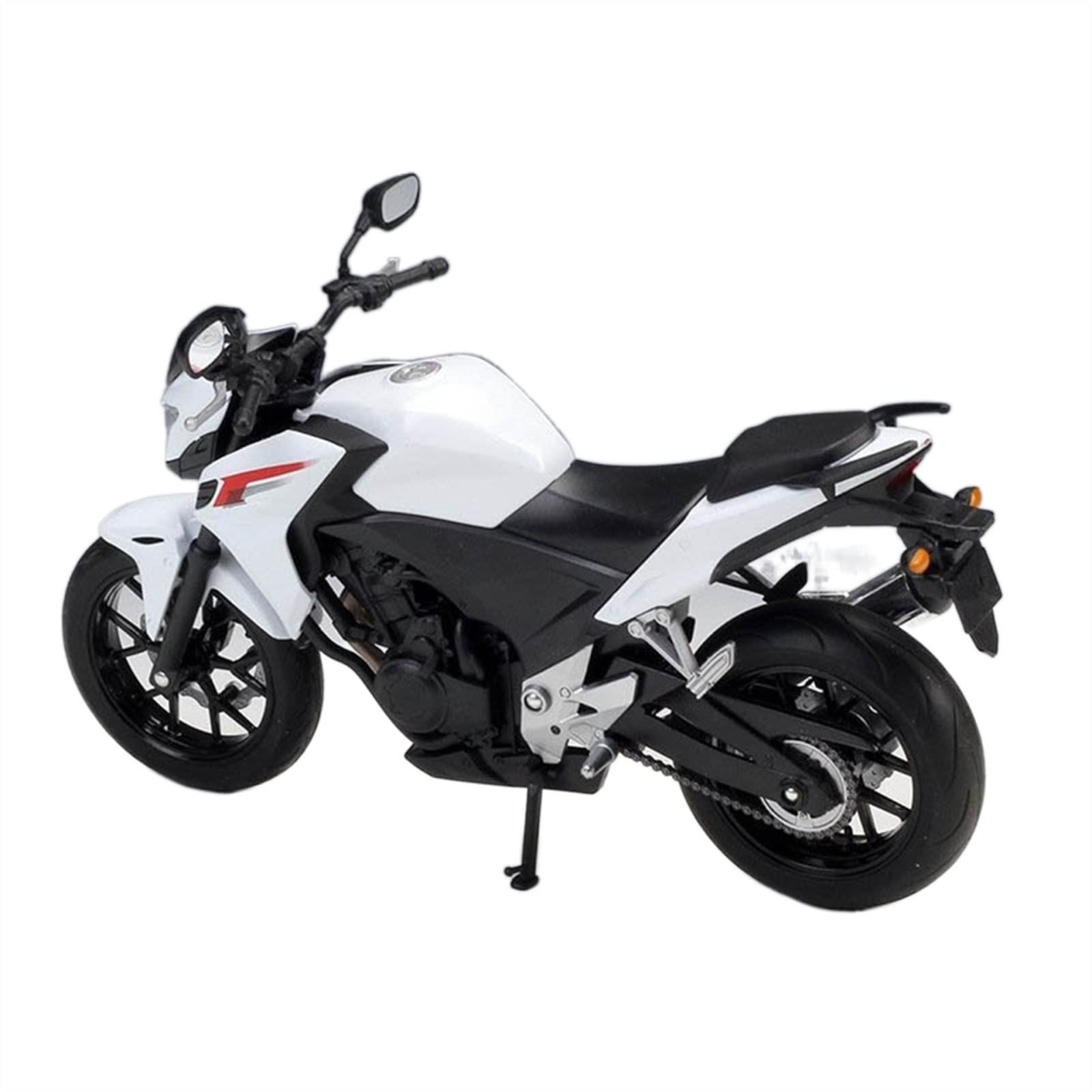 SEYXF Motorbike Toy for H-onda CB500 F Motorcycle Birthday Gift Toys Collection 1/10(with Foam Box)