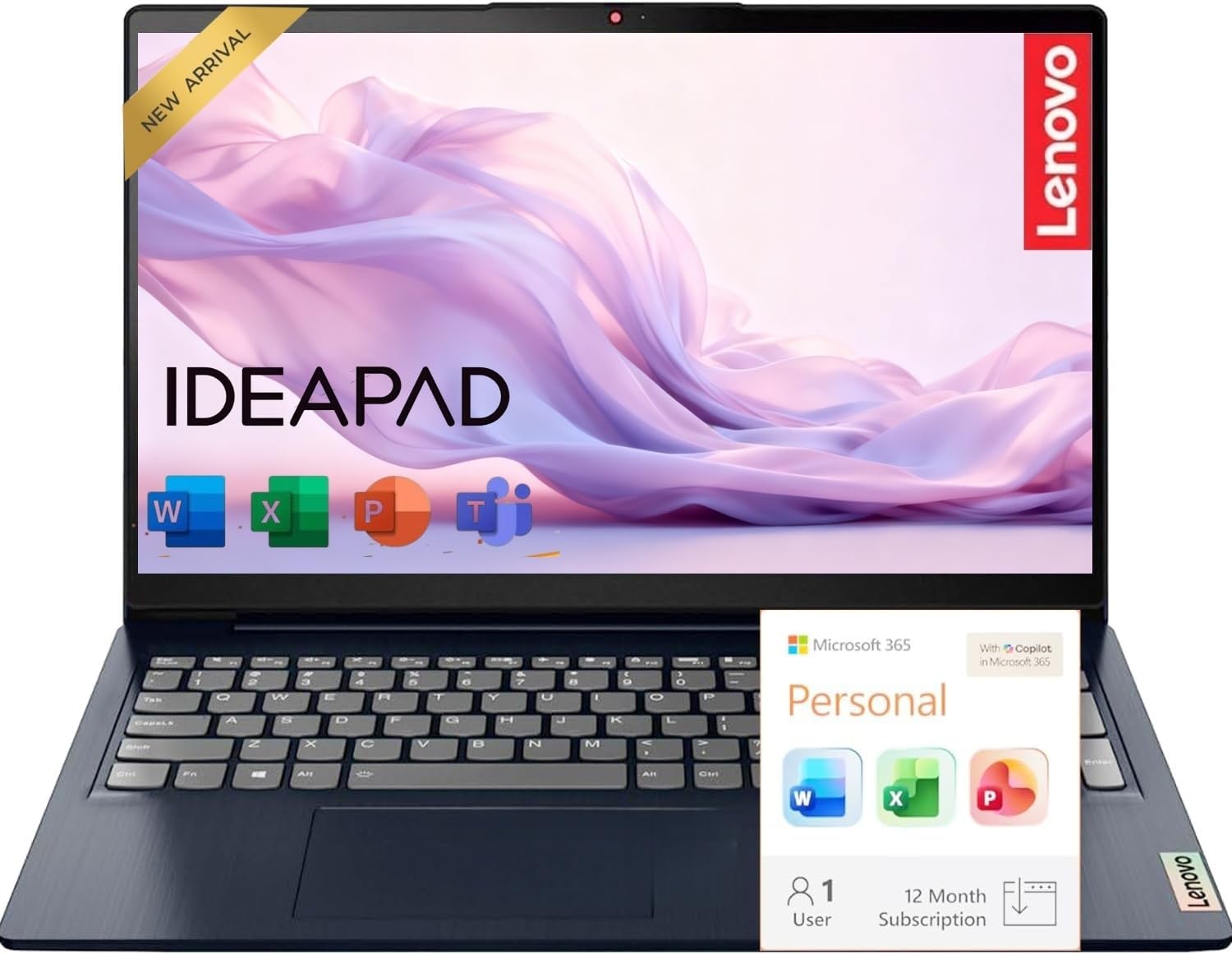 Lenovo Computer portatile aziendale V15 | Processore Intel Pentium N6000 a 4 core | 15.6 FHD (1920 x 1080) | 40 GB RAM | SSD PCIe da 1 TB | Antiriflesso | WiFi-6 | Durata militare | Ethernet RJ-45 |