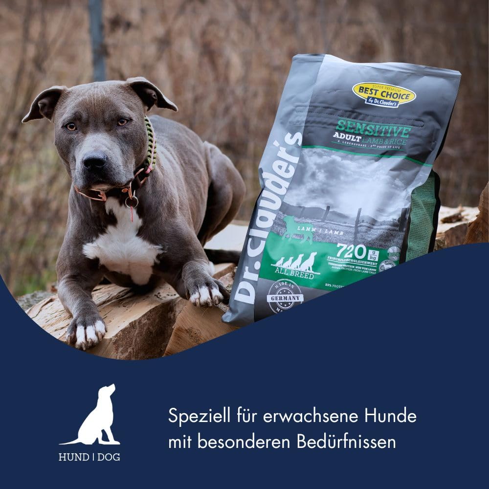 Dr.Clauder´s Cordero y arroz, 1 Unidad (12,5 kg)