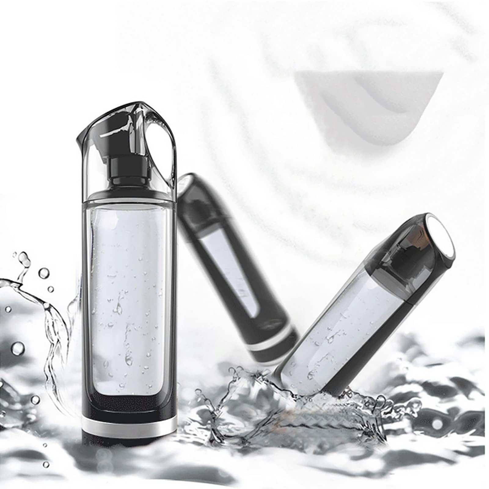 Ionizador De Generador De Botella De Agua De Hidrógeno Botella De Agua Rica En Hidrógeno Tecnología SPE PEM Descarga De Ozono Y Cloro 5 Minutos Hacen Contenido De Hidrógeno Hasta 1000-1200 PPB 500Ml