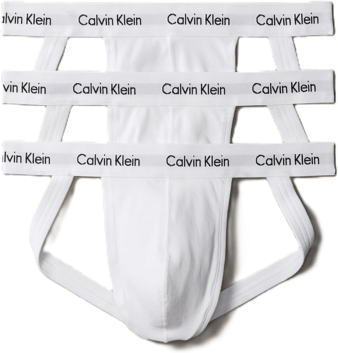 Calvin Klein mens Cotton Stretch 3-pack Jock Strap