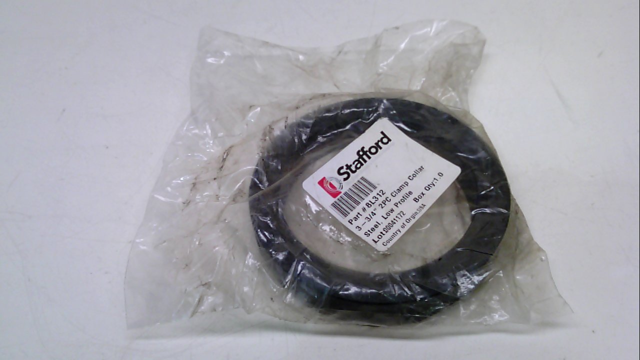 Stafford 8L312, Clamp Collar, Diameter: 3-3/4