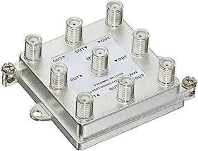 Leviton 47690-G8 1 X 8 (8-Way) 2Ghz Passive Video Splitter - coolthings.us
