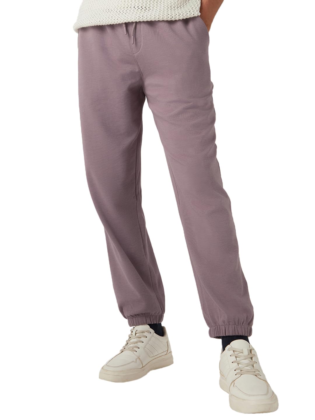 bewakoof Men's Cotton Regular Fit Joggers|Bewakoof Heavy Duty® 1.0 | Track pants for man | Lower for man | Trouser for men | Multipurpose | Mens Lower Activewear | Utility Pockets | Lightweight & Flexible Elastic Waist | Casual Joggers-picture-31