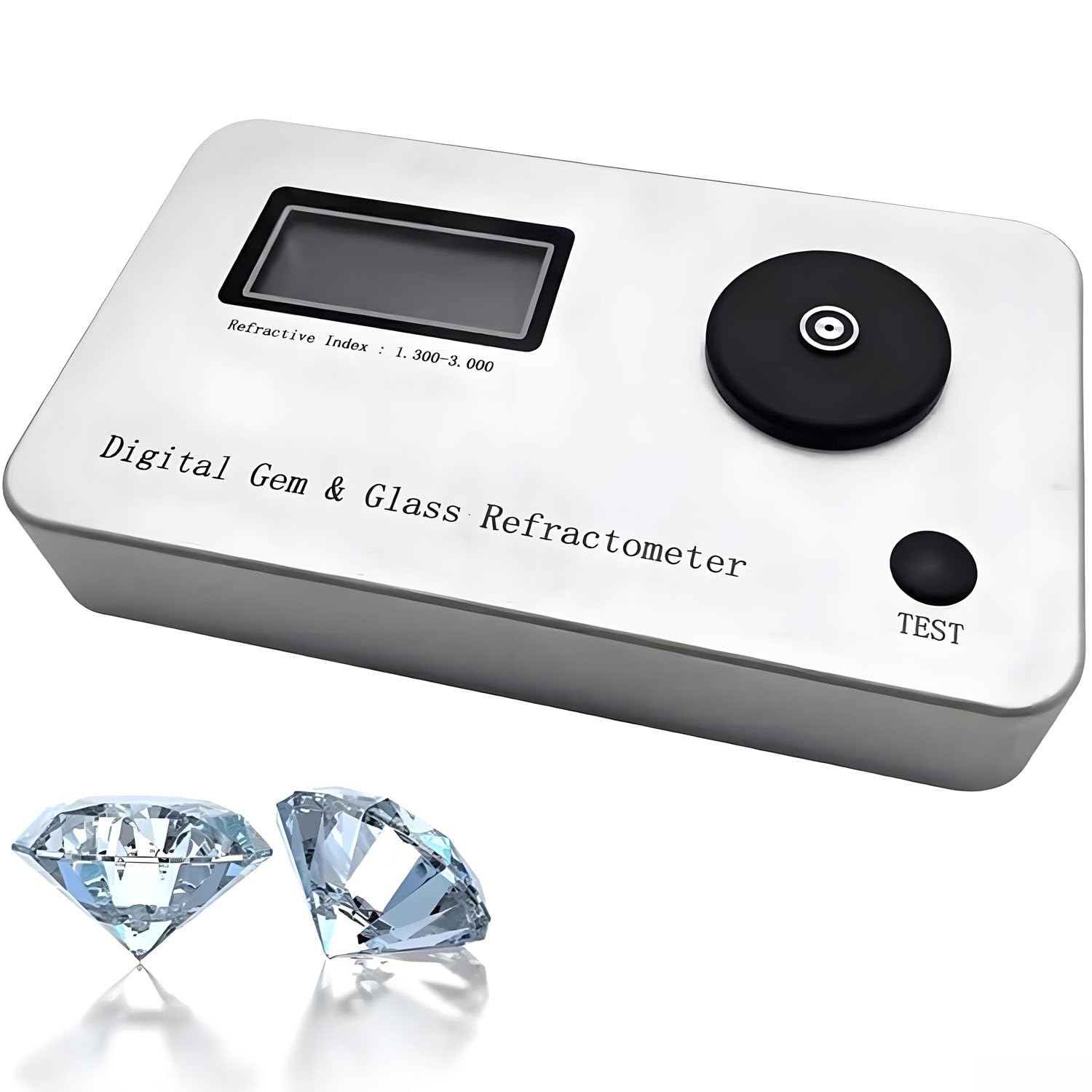 ROEFETY Portable Gem Refractometer,Digital Gemstone Refractometer